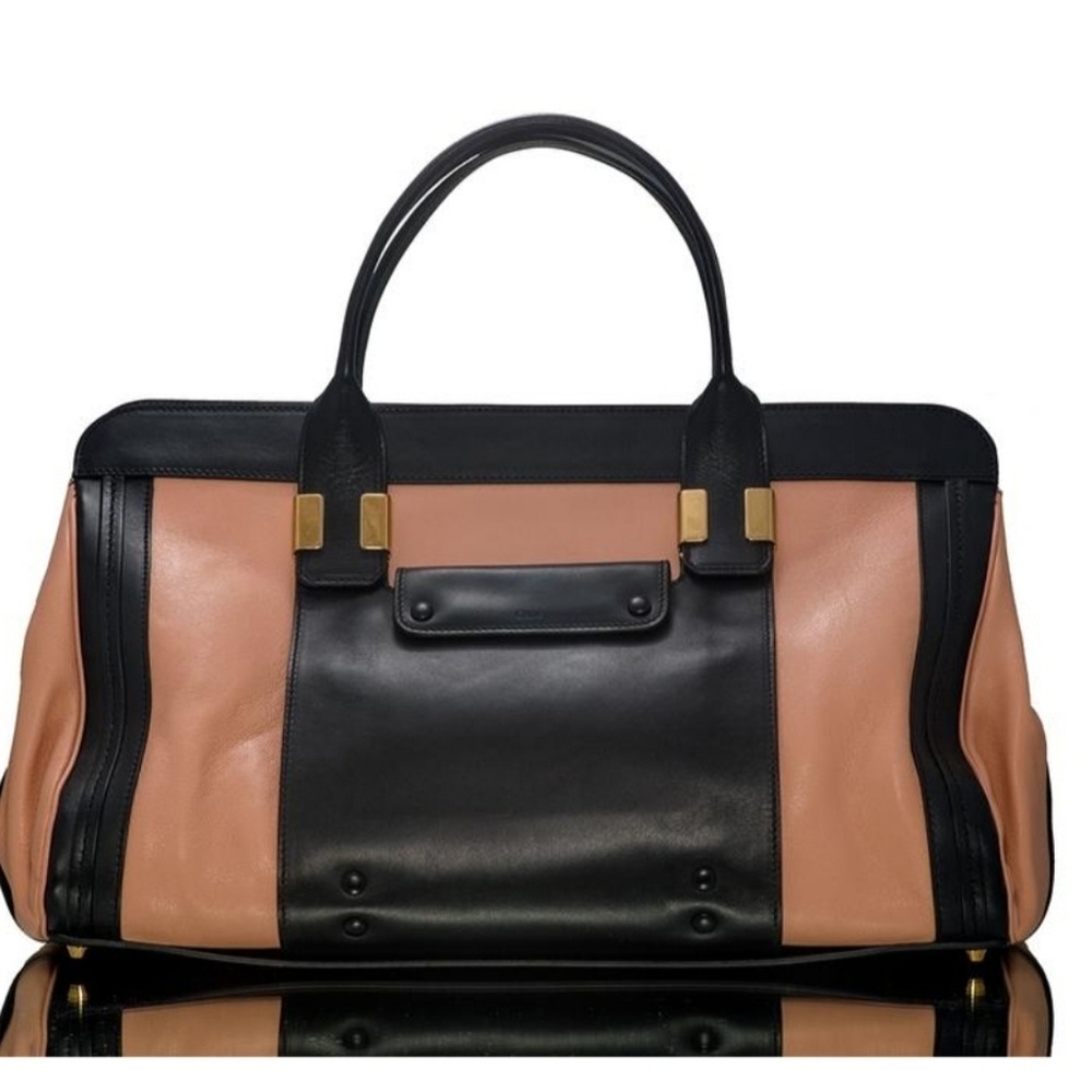 Chloe satchel handbag (tote)